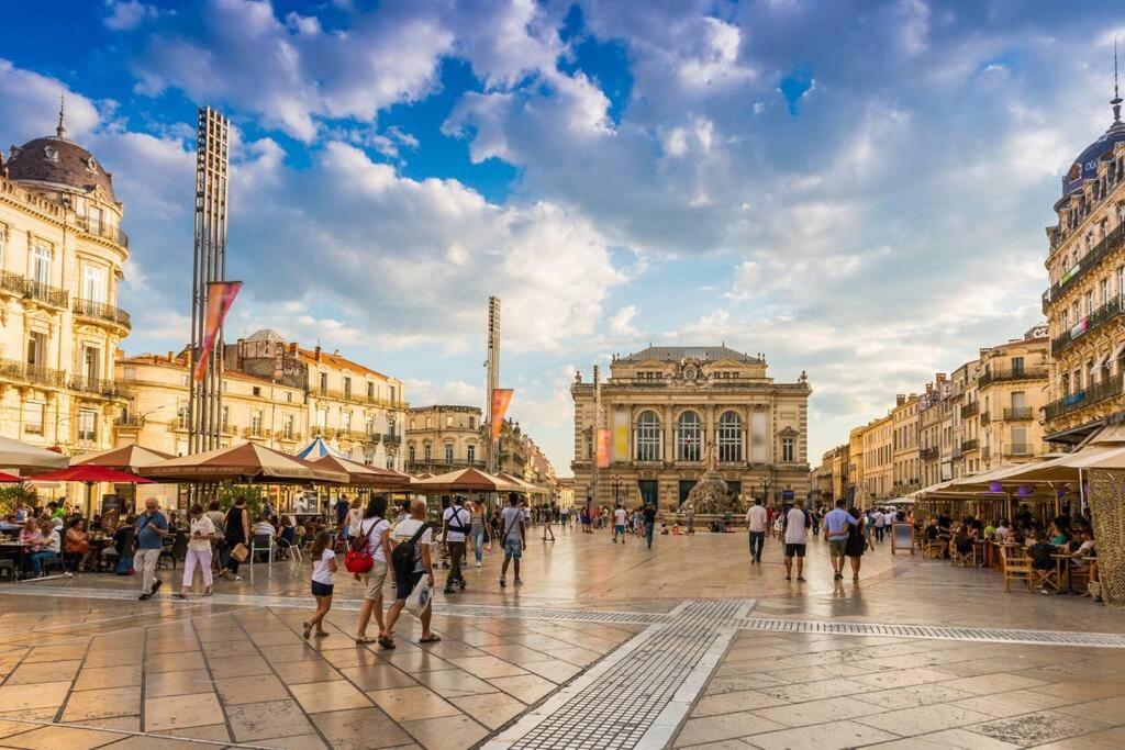 Appartement Montpellier Comedie Gare St Roch Bagian luar foto