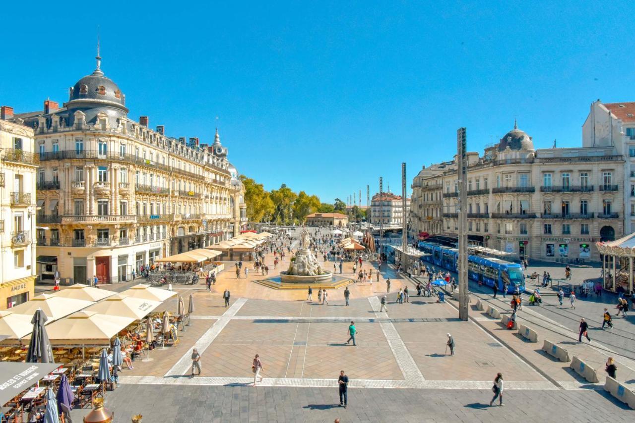 Appartement Montpellier Comedie Gare St Roch Bagian luar foto